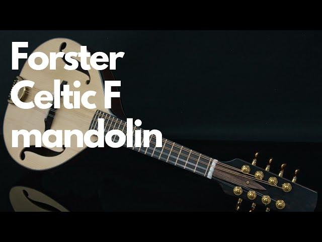 NK Forster guitars - Small Celtic F mandolin