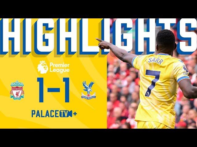 PALACE ENDS A HISTORIC SEASON | Premier League Highlights | Liverpool 1-1 Crystal Palace