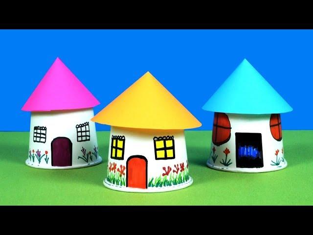 Diy | Creative Paper Cup Crafts Making For Kids | How to Make paper cup craft Ideas at Home