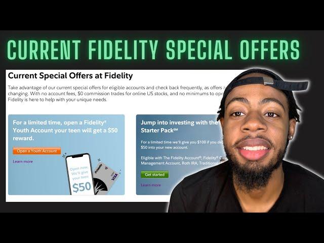 FIDELITY OFFERS: Earn $50 With Youth Account & $100 With Fidelity Eligible Account