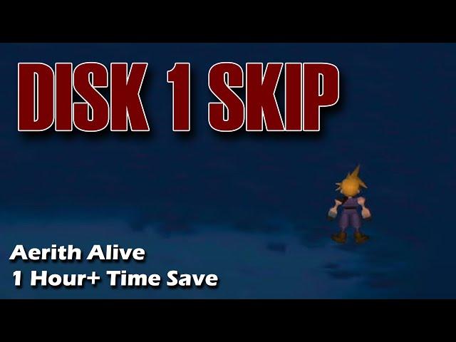 NEW DISCOVERY SKIPS FFVII DISK 1