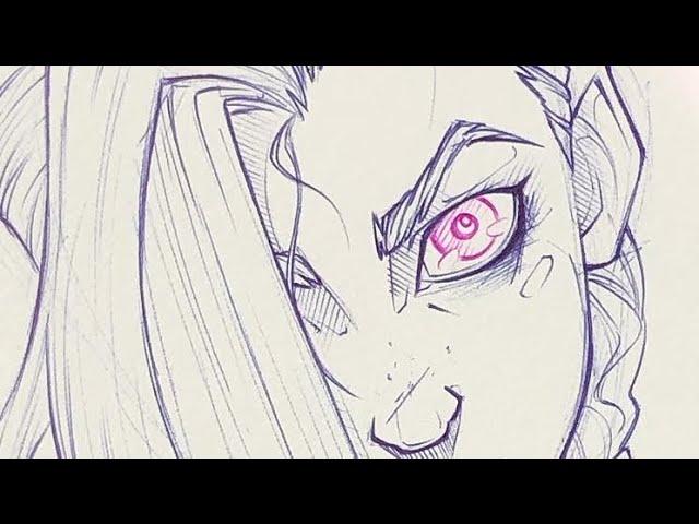 Jinx | Arcane biro drawing