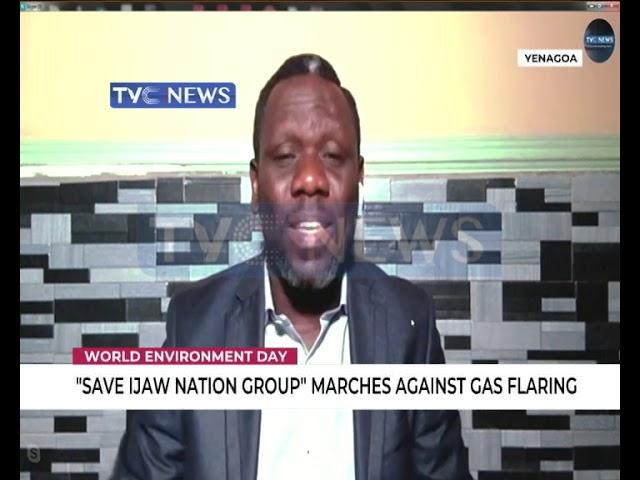 Save Ijaw Nation Group marches against  Gas Flaring