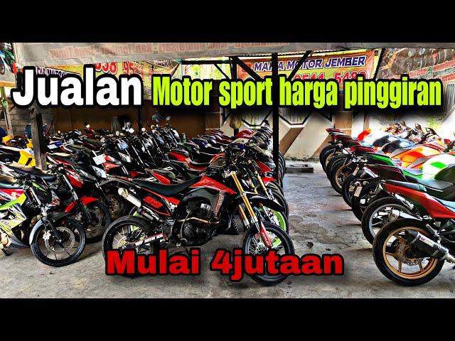 MULAI 4JUTAAN⁉️JUALAN MOTOR SPORT HARGA PINGGIRAN SURAT WAJIB LENGKAP