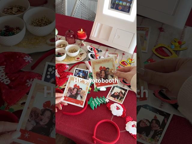 HP Photo Booth! #gadgets #amazon #amazonfinds #photoshoot #photobooth #partyideas #christmasparty