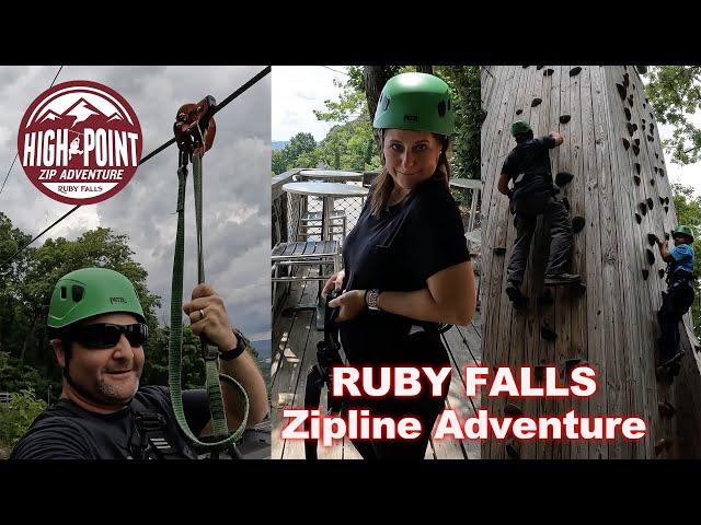 Ruby Falls | Zip Line Adventure in 4K