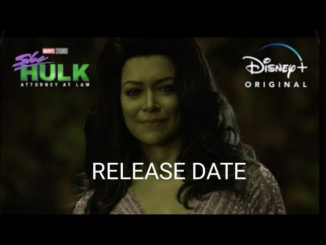 Marvel studios She Hulk Attorney at law Release date.