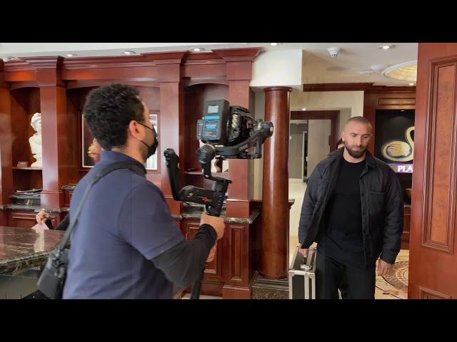 Behind the scene of French Connection tv show featuring Mujdat Saglam & Feliccia gul Taskiran