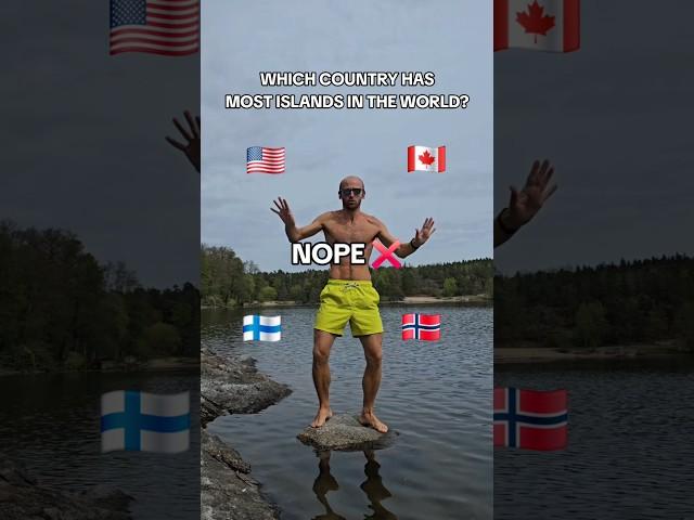 Most Islands in the World Award goes to...  #trivia #geography #worldwide