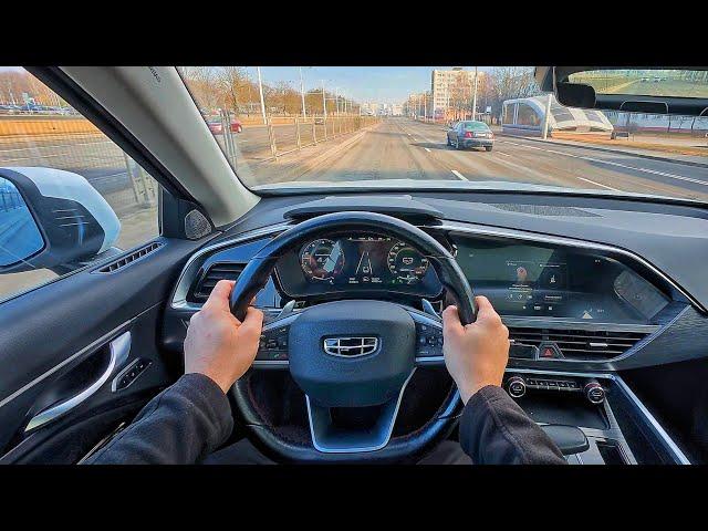 2020 Geely Tugella / Proton X80 - POV Test Drive