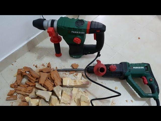 PARKSIDE Hammer Drill PBH 1050 B2 & PBH 1500 D4 TESTING