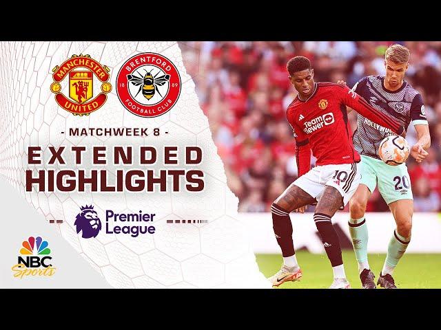 Manchester United v. Brentford | PREMIER LEAGUE HIGHLIGHTS | 10/7/2023 | NBC Sports