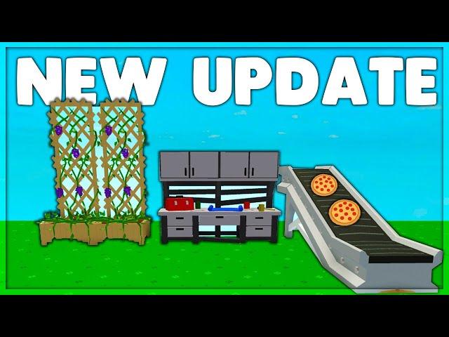 NEW UPDATE - GRAPES, NEW TREES, BAKER & MORE (Roblox Skyblock)