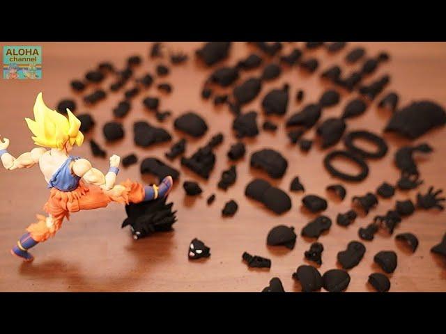 DRAGON BALL STOP MOTION SON GOKU VS DARK FIGHTER FIGURE RISE STANDARD PLASTIC MODEL KIT