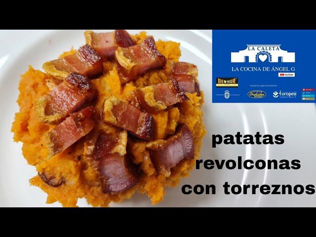 Torreznos de Soria con patatas revolconas