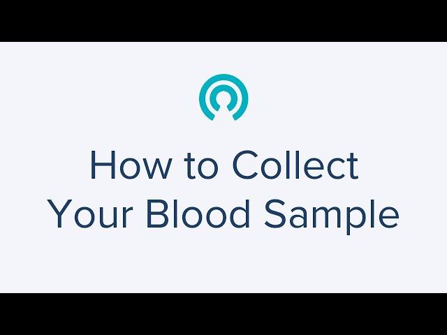 How to Collect Your Blood Sample Using Step-By-Step Instructions - LetsGetChecked Home Health Tests