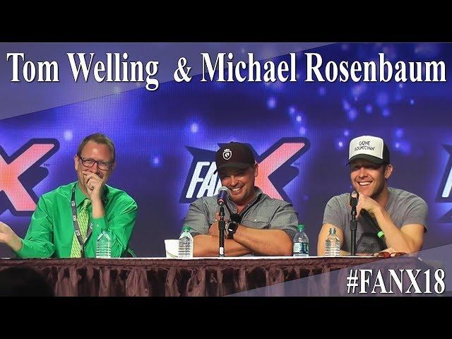 Michael Rosenbaum and Tom Welling - Smallville Panel/Q&A - FanX 2018