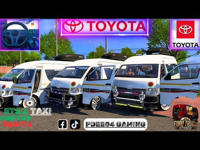 "3-Man Convoy: Toyota Quantum Taxis Ferrying Passengers in ETS2! " #TAXI #MAGEZA #gameplay #gaming