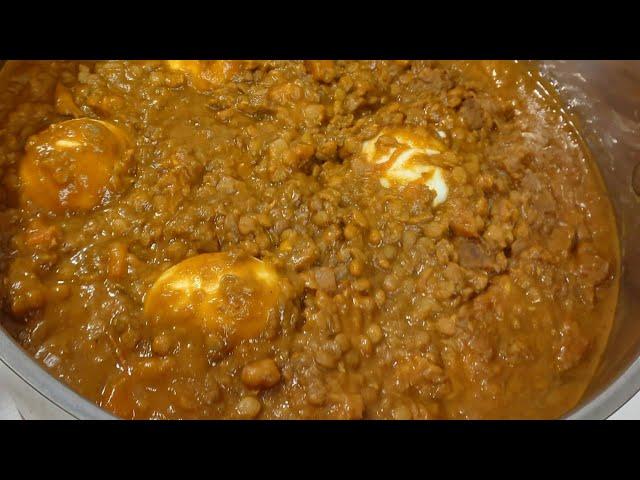 Lentils  porridge  recipe  easy  and healthy recipe