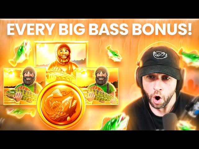 I hunt for EVERY BIG BASS BONANZA BONUS!! - I NEVER EXPECTED THIS!! (Bonus Buys)