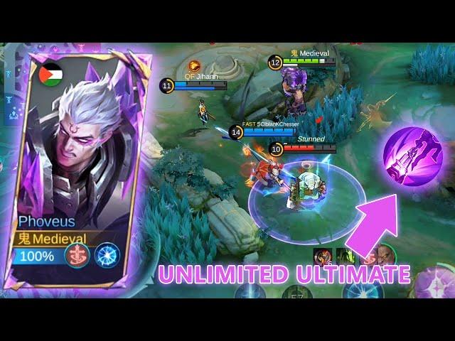 NYOBAIN PHOVEUS REVAMP DI ORIGINAL SERVER. (ULTIMATENYA BISA UNLIMITED) | MOBILE LEGENDS