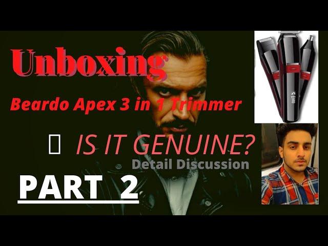 Beardo Ape-x 3 in 1 Trimmer | Detailed Part 2 | Review | Abhishek Sharma