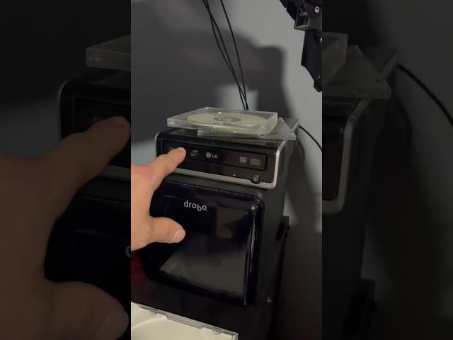 Transferring old footage off of VHS, mini DV and CDs for a client in our “tape room”