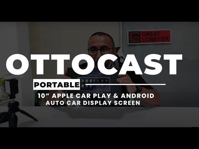 Best Car Play and Android Auto Screen - OttoCast Screen Max