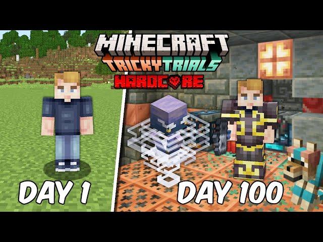 I Survived 100 Days in Minecraft 1.21 Hardcore...