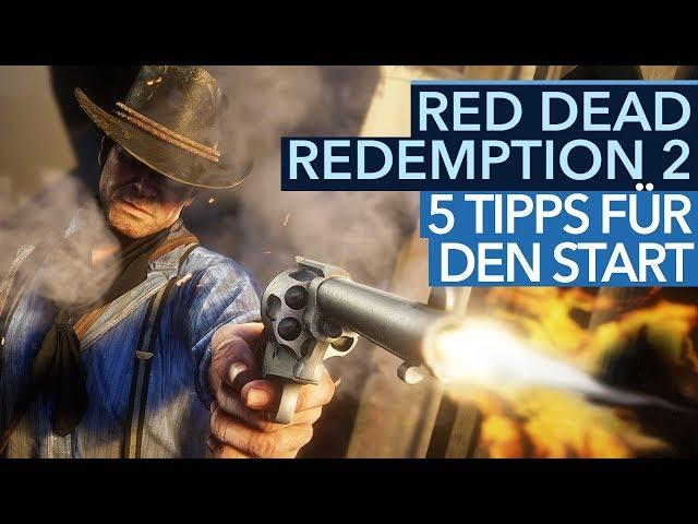 Fünf Einsteiger-Tipps für Red Dead Redemption 2 - Statuswerte, Loot & Dialoge (Gameplay)