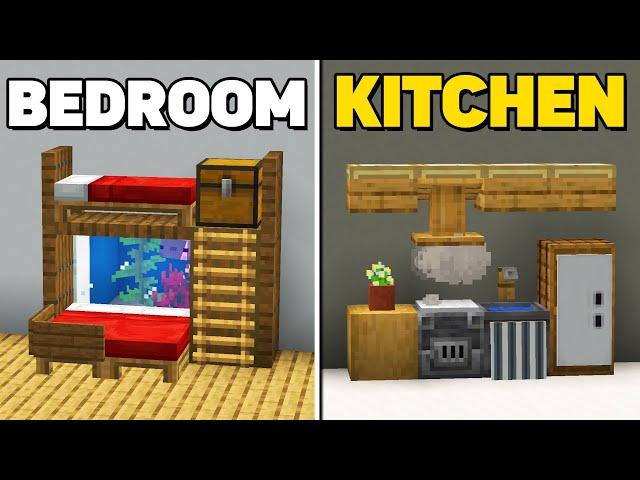 Minecraft: 20+ House Build Hacks!