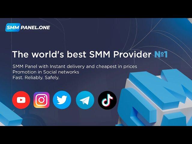 VIEW FROM SMM PROVIDER SMMPANEL.ONE | CHEAPEST MARKETING SMM PANEL
