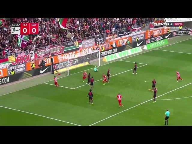 AUGSBURG  goal Vs BAYERN MUNICH