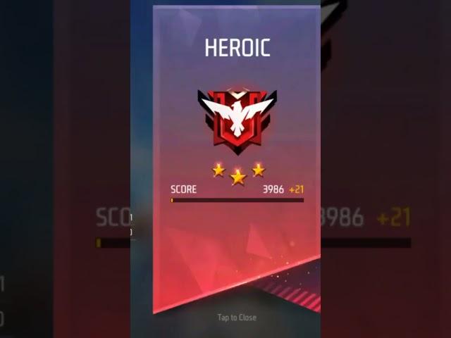 Leo Gaming  Hello nanba Heroic 3 Star ⭐⭐⭐ #freefire