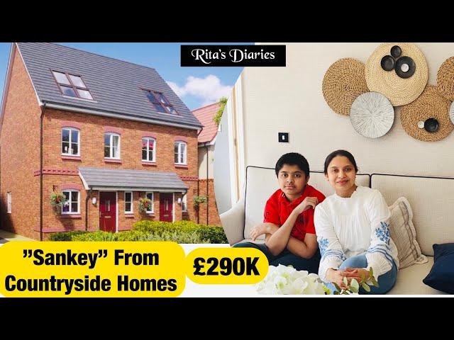 Inside a 3 Bed Countryside Properties "SANKEY" || New Build House Tour UK ||3Bed Show Home Tour #175