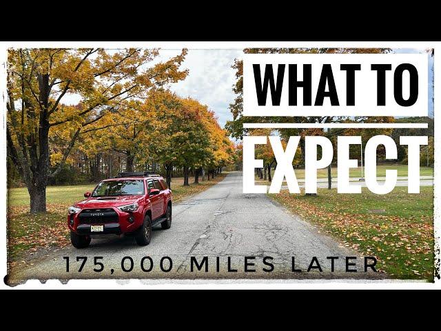 5th Generation Toyota 4Runner • 175,000 miles later • what to Expect - Full Review/Maintenance tips