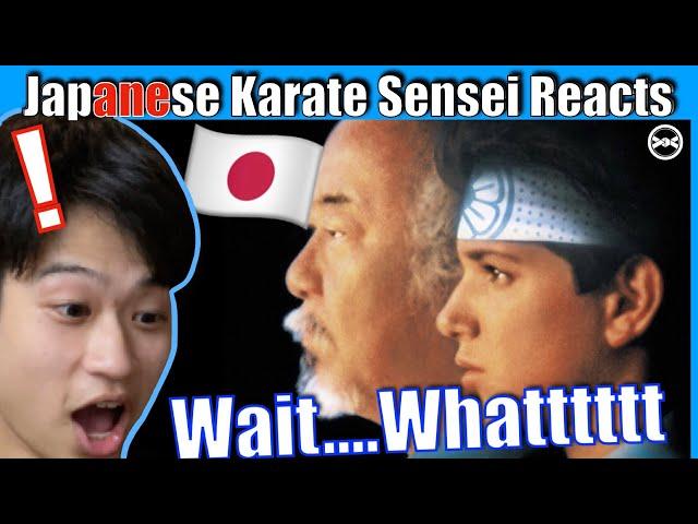 Japanese Karate Sensei Watches "Karate Kid #2" For The FIRST Time!