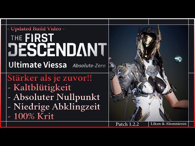 Eiskaltes 100% Krit-Monster | Updated Ultimate Viessa Build | The First Descendant | Deutsch