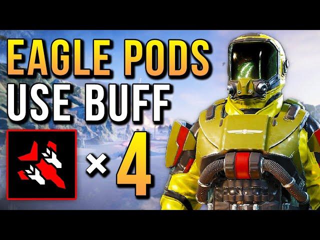 Helldivers 2 | The Eagle 100MM Rocket Pods Extra Use Buff - Gameplay Hardest Difficulty