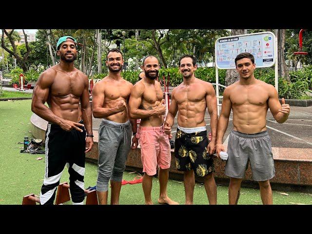 Brazil Calisthenics Party | Salvador Calisthenics Team | Alcateia Team