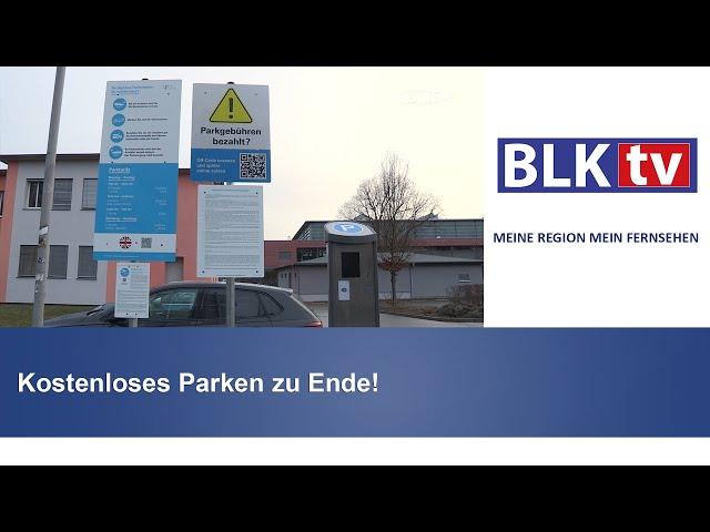 Kostenloses Parken zu Ende!