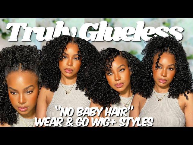 NEW "M" CAP WEAR & GO GLUELESS Curly Wig for BEGINNERS + 3 STYLES | PRECUT & PREPLUCKED| OQ HAIR