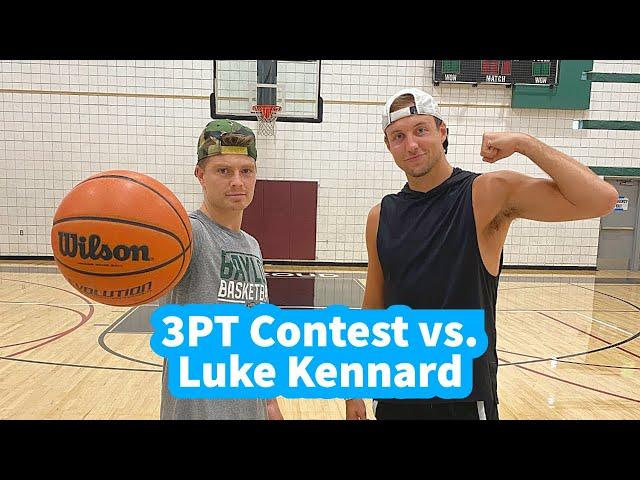 3 PT Contest vs. NBA Sharp Shooter Luke Kennard!! (3 PT Contest Champion!!)