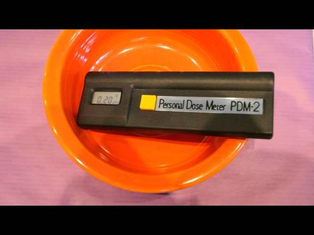 Polimaster PDM2 dosimeter. English subtitles.