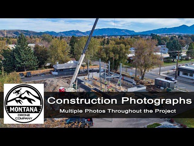 Montana Construction Projects | Multiple Timeline Video Photo Shoots | Montana Drone Company