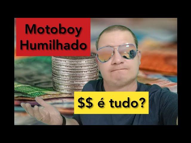 Dinheiro é tudo? A história do motoboy humilhado.