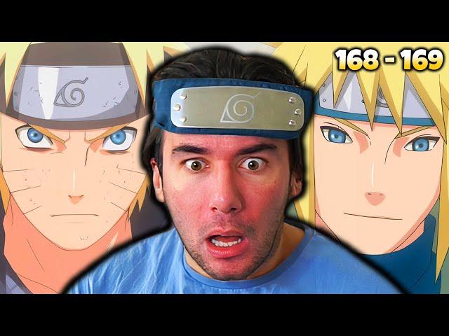 NARUTO MEETS MINATO!! Naruto Shippuden Reaction: Ep 168, 169