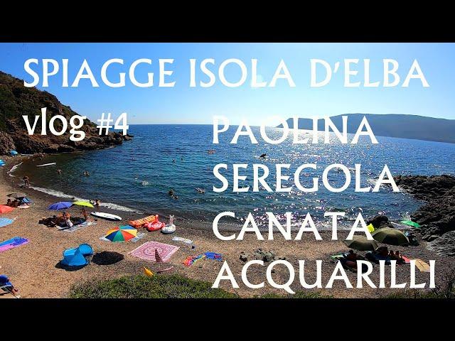 Spiagge isola d'Elba - Vlog #4 - Paolina Seregola Canata Acquarilli - Snorkeling time