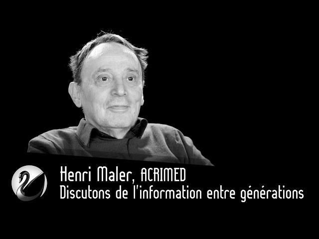 Henri Maler, ACRIMED : Discutons de l'information entre générations