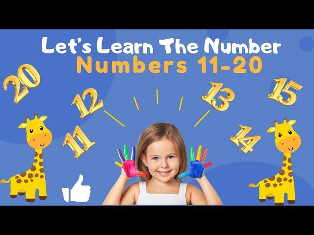 Counting fun for kids / learn numbers from 11-20 / enjoy learning @Kidswonderworld-g6u